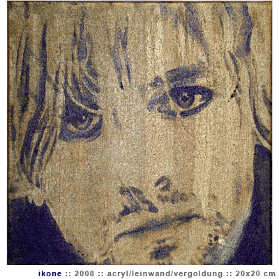 Ikone, 2008, Acryl/Leinwand, 20x20 cm